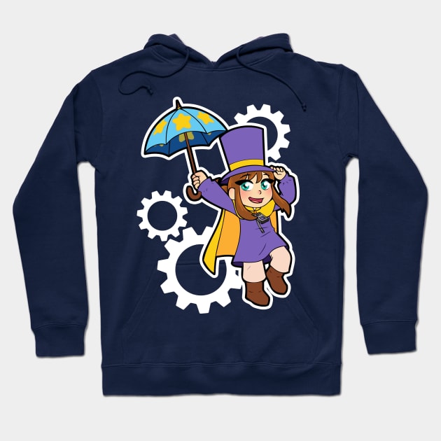 Hat Girl Hoodie by RainytaleStudio